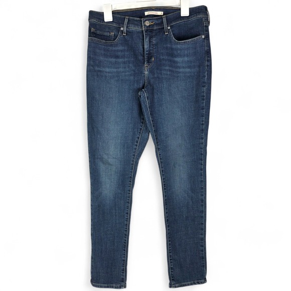 Levi's Denim - Levis 311 Shaping Skinny Jeans Womens 31 Dark Wash Blue Denim Stretch